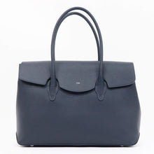 画像をギャラリービューアに読み込む, FARO(ファーロ)Cartello Flap Tote / カルテッロ フラップ トートバッグ【ネイビー】国内正規品