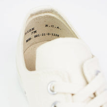画像をギャラリービューアに読み込む, R.C.A.F(アールシーエーフットウェア)USARMY SHOES アメリカ軍 キャンバス シューズ【オフホワイト】国内正規品