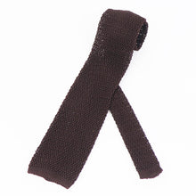 画像をギャラリービューアに読み込む, ALBENI 1905(アルベニ1905)ニットタイ【ブラウン】国内正規品