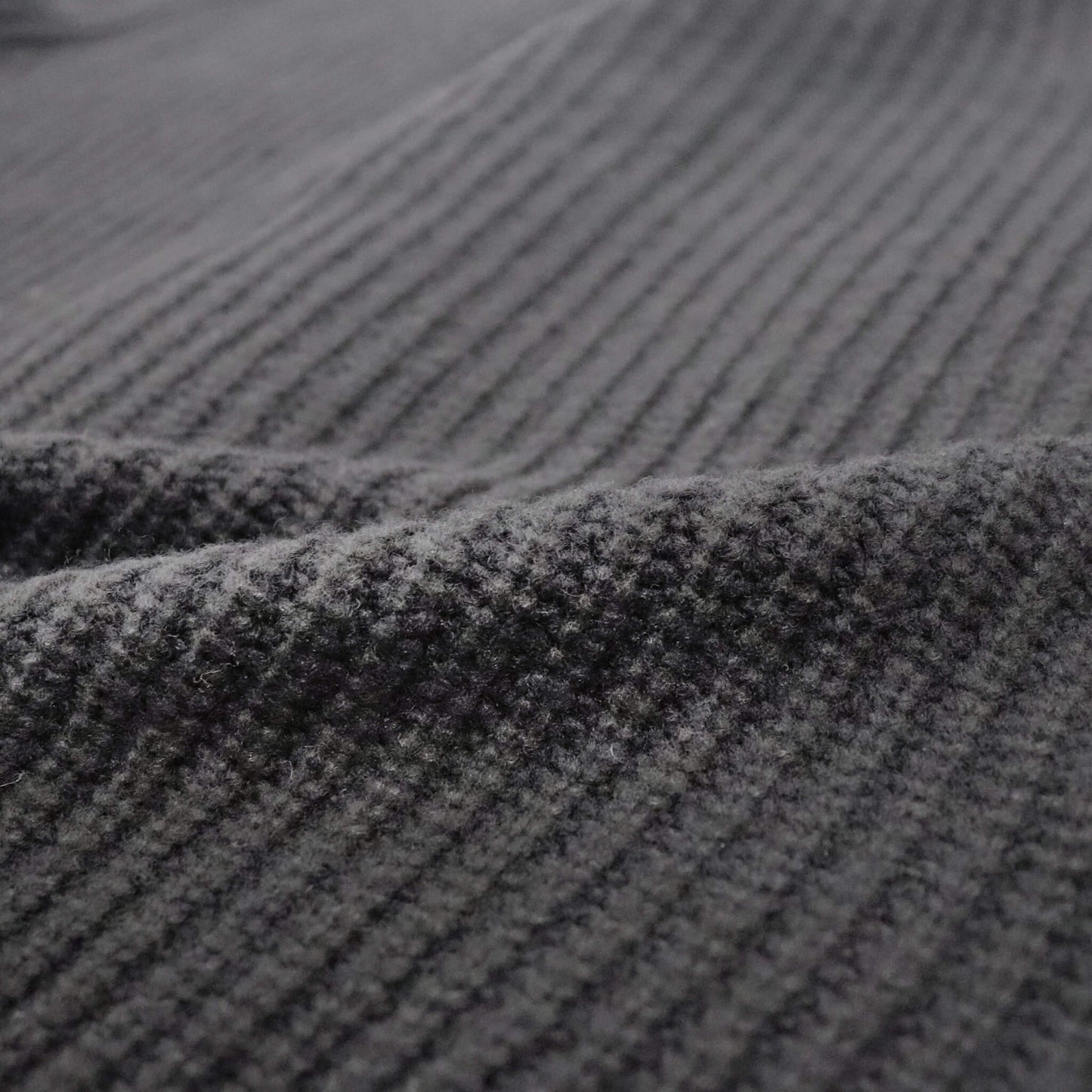 GRAN SASSO(グランサッソ)ショールカラー カーディガン5ゲージニット【ブラック】国内正規品