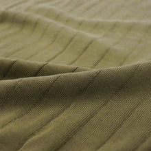 画像をギャラリービューアに読み込む, Blu Bre(ブルブレ)コットンニット 針抜きスキッパーポロシャツ【オリーブ】国内正規品