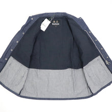 画像をギャラリービューアに読み込む, Barbour(バブアー)"Heritage + / ヘリテージ プラス" ジャングル ファティーグ ジャケットデニム ミリタリー【ネイビー】国内正規品