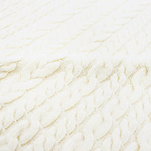 画像をギャラリービューアに読み込む, Vandori(ヴァンドリ)フレンチメリノウール ケーブル編みミドルタートルネック【ホワイト】国内正規品