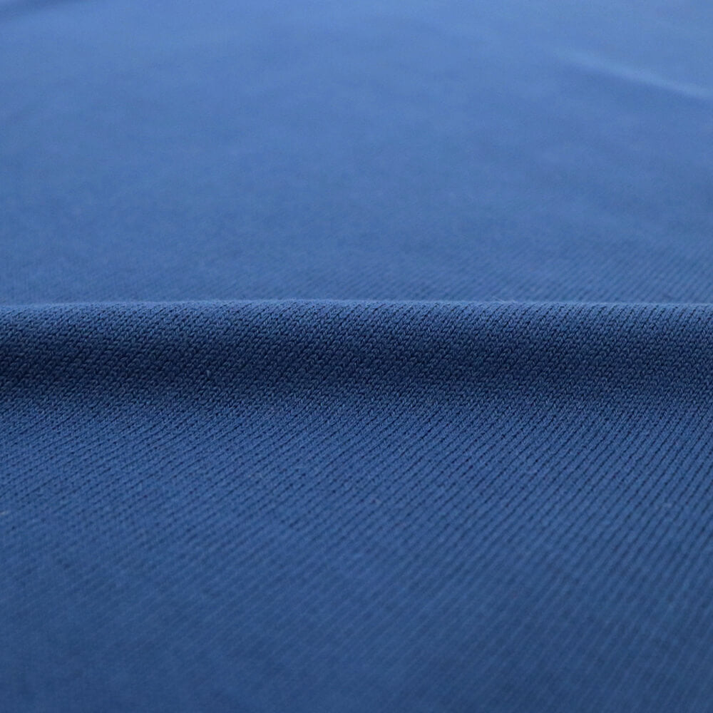 GRAN SASSO(グランサッソ)12ゲージ コットンモックネックニット ロングスリーブ 長袖【ブルー】国内正規品