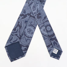 画像をギャラリービューアに読み込む, ROBERT FRASER(ロバートフレイザー)ハンドメイド ペイズリー柄 ネクタイ【ネイビー】国内正規品