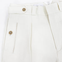 画像をギャラリービューアに読み込む, Tangent(タンジェント)CHARLES シャルル TAN04° ハードツイストツイル コットンパンツ【ホワイト】国内正規品