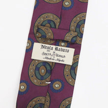 画像をギャラリービューアに読み込む, Spacca Neapolis(スパッカ ネアポリス)トレピエゲ 三つ折り シルク タイ【ボルドー】国内正規品