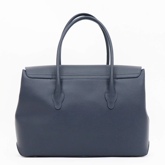 FARO(ファーロ)Cartello Flap Tote / カルテッロ フラップ トートバッグ【ネイビー】国内正規品