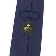 画像をギャラリービューアに読み込む, BRUNO(ブルーノ)スフォデラートトレピエゲ ウールタイ BOWER ROEBUCK バウアーローバック 生地使用 トレピエゲ 三つ折り ウール ネクタイ【ダークネイビー】正規販売店