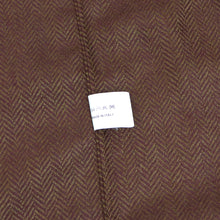 画像をギャラリービューアに読み込む, Errico Formicola(エリコ フォルミコラ)ヘリンボーン CPOシャツ GERARDO【ブラウン】国内正規品