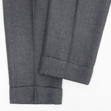 画像をギャラリービューアに読み込む, BORELIO(ボレリオ)ワンプリーツ テーパード パンツ スラックス【チャコールグレー】国内正規品