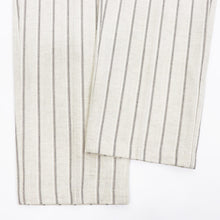 画像をギャラリービューアに読み込む, COLONY CLOTHING(コロニークロージング)ワンプリーツイージーパンツ【ライトベージュ×ホワイトストライプ】国内正規品