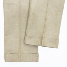 画像をギャラリービューアに読み込む, BERWICH(ベルウィッチ)SCOTCH / スコッチ ツープリーツアジャスター付きパンツ【ベージュ】国内正規品