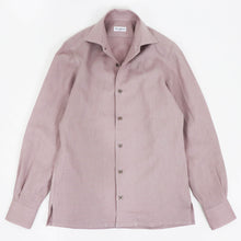 画像をギャラリービューアに読み込む, Errico Formicola(エリコ フォルミコラ)LECCE ワンピースカラー リネンシャツアウター【ラベンダー】国内正規品