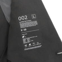 画像をギャラリービューアに読み込む, K-3B(ケースリービー)ヴィンテージストレッチ テーラードシングルジャケット【ブラック】国内正規品