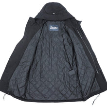 画像をギャラリービューアに読み込む, HERNO(ヘルノ)ミリタリーコート モッズコート【ブラック】国内正規品