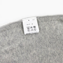 画像をギャラリービューアに読み込む, Vandori(ヴァンドリ)コットン100% ガゼット クルーネックロングスリーブ ニット【グレー】国内正規品