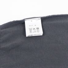 画像をギャラリービューアに読み込む, Vandori(ヴァンドリ)コットン100% ガゼット クルーネックロングスリーブ ニット【ミディアムグレー】国内正規品