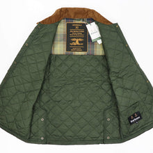 画像をギャラリービューアに読み込む, Barbour(バブアー)LIDDESDALE / リデスデイル キルティング ブルゾン【オリーブ】国内正規品
