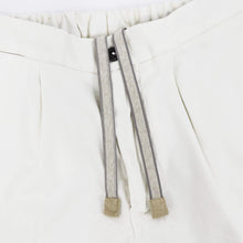 画像をギャラリービューアに読み込む, DEVORE(デヴォレ)ドローストリングス ストレッチ パンツ 【オフホワイト】国内正規品