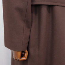 画像をギャラリービューアに読み込む, hevo(イーヴォ)BRINDISI ブリンディジ ダブルブレスト ベルテッド ウール コート【ブラウン】国内正規品