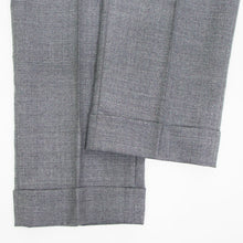 画像をギャラリービューアに読み込む, BERWICH(ベルウィッチ)SALUTE サルーテ 1プリーツ サイドアジャスター テーパード スラックス パンツ【グレー】国内正規品