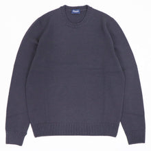 画像をギャラリービューアに読み込む, Drumohr(ドルモア)クルーネックニット 8ゲージ【グレー】国内正規品
