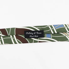 画像をギャラリービューアに読み込む, HOLLIDAY&BROWN(ホリデーアンドブラウン)ハンドメイド シルク タイ【グリーン】国内正規品