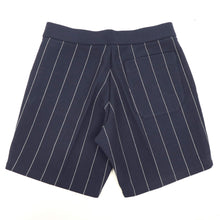 画像をギャラリービューアに読み込む, Vandori(ヴァンドリ)ミラノリブ ストライプ ショートパンツ【ネイビー】国内正規品