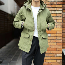 画像をギャラリービューアに読み込む, RR(アールアール)ウォッシュドワックスコットンマウンテンパーカ【グリーン】国内正規品