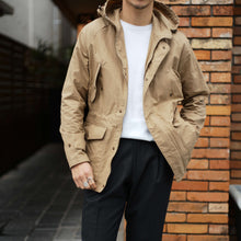 画像をギャラリービューアに読み込む, RR(アールアール)ウォッシュドワックスコットンマウンテンパーカ【ベージュ】国内正規品