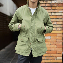 画像をギャラリービューアに読み込む, RR(アールアール)ウォッシュドワックスコットンマウンテンパーカ【グリーン】国内正規品