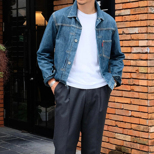 Ciao bella(チャオ ベッラ)デニムジャケット Gジャン【インディゴ】