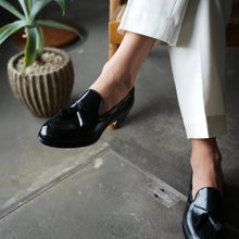 画像をギャラリービューアに読み込む, BRUNO(ブルーノ)ボカルーレザー タッセル ローファー【ブラック】正規販売店