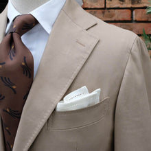 画像をギャラリービューアに読み込む, LA FABRIQUE DU MOUCHOIR(ラ ファブリーク デュ ムショワール)リネン ハンカチーフ【エクリュ】国内正規品