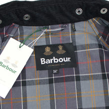 画像をギャラリービューアに読み込む, Barbour(バブアー)OVERSIZED WAX BURGHLEY/オーバーサイズ ワックス バーレー MWX1674 ガーメント付【ブラック】国内正規品