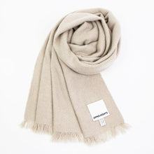 画像をギャラリービューアに読み込む, upper hights(アッパーハイツ)カシミヤ ストール【ベージュ】国内正規品