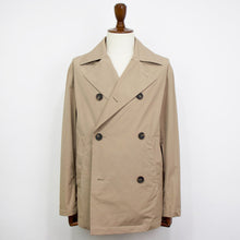 画像をギャラリービューアに読み込む, hevo(イーヴォ)TRANI トラーニ ポリエステル コットン ショート丈 ピーコート / ピージャケット【ベージュ】国内正規品