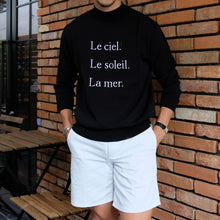 画像をギャラリービューアに読み込む, Blu Bre(ブルブレ)22S/S レタードリブニット ロングスリーブ【ブラック】