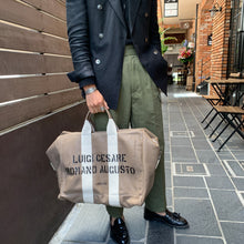 画像をギャラリービューアに読み込む, LARDINI(ラルディーニ)ボストンバッグ LARDINI AVIATOR'S KIT BAG【トープ】