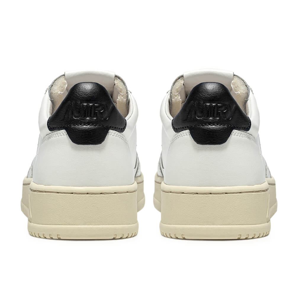 AUTRY(オートリー)MEDALIST メダリスト ローカット レザー スニーカー AULM-LL22【ホワイト×ブラック】国内正規品