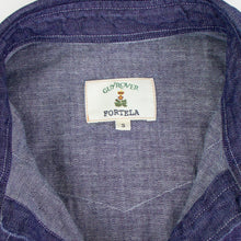 画像をギャラリービューアに読み込む, GUY ROVER × FORTELA(ギローバー × フォルテラ)LOS ANGELES ロサンゼルス デニム ウエスタン シャツ【インディゴブルー】国内正規品
