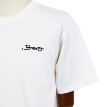 画像をギャラリービューアに読み込む, dotBravo(ドットブラーボ)ワンポイント ヘビーオンス クルーネック Tシャツ【ホワイト】国内正規品