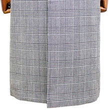 画像をギャラリービューアに読み込む, ES:S(エス)シェットランドウール グレンチェック ステンカラーコート【ブラック×ホワイト】国内正規品