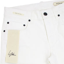 画像をギャラリービューアに読み込む, YCHAI(イカイ)PANATELA ホワイト 5ポケット ストレッチ ウォッシュドデニム【ホワイト】国内正規品