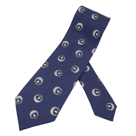 HOLLIDAY&BROWN(ホリデーアンドブラウン)シルク タイ【ネイビー】国内正規品