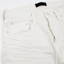 画像をギャラリービューアに読み込む, RED CARD TOKYO(レッドカードトウキョウ)Rhythm+ Slim Tapered Ankle リズムプラス スリムテーパード アンクル ストレッチ デニム【Vintage White / ヴィンテージ ホワイト】国内正規品