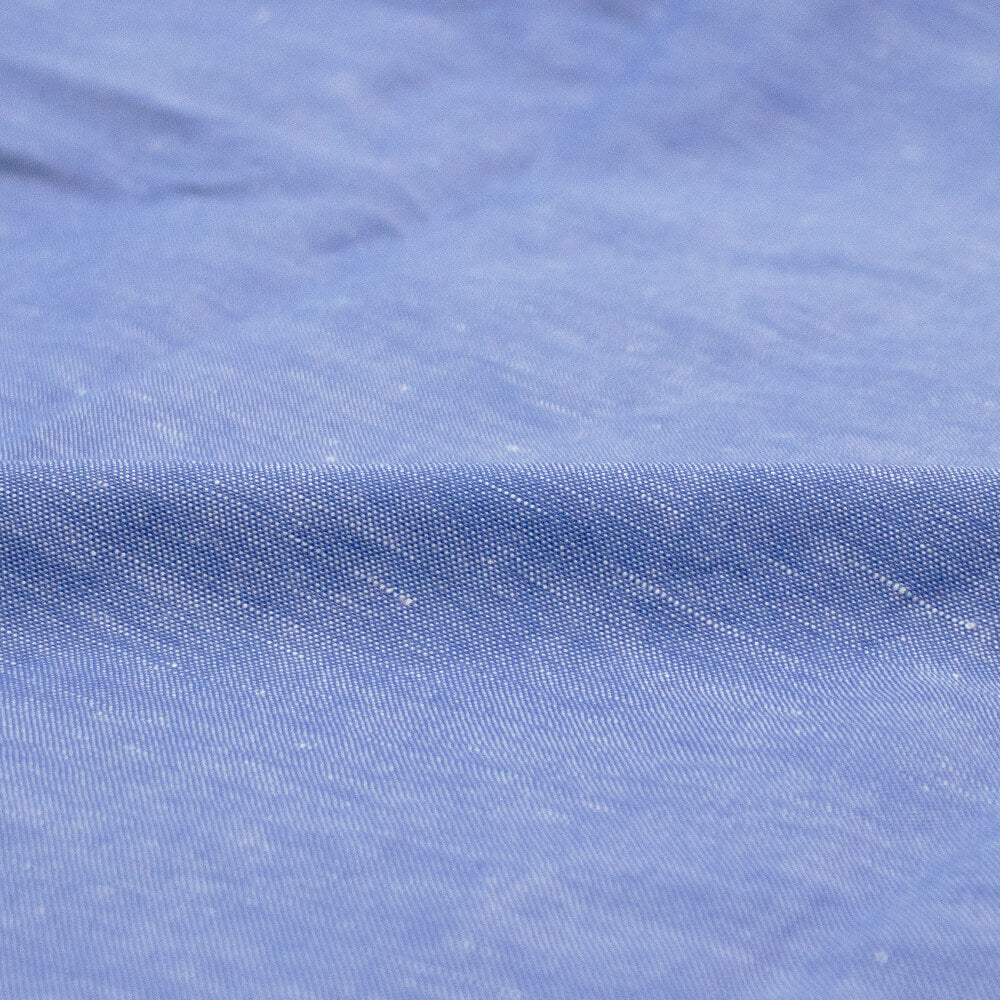 giannetto(ジャンネット)Vinci fit ワイドカラー コットン リネン シャツ【ブルー】国内正規品