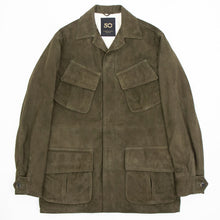 画像をギャラリービューアに読み込む, CINQUANTA(チンクワンタ)JUNGLE FATIGUE JACKET ジャングルファティーグジャケット ミリタリー US ARMY スエード【カーキ】国内正規品