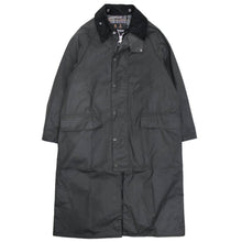 画像をギャラリービューアに読み込む, Barbour(バブアー)OVERSIZED WAX BURGHLEY/オーバーサイズ ワックス バーレー MWX1674 ガーメント付【ブラック】国内正規品